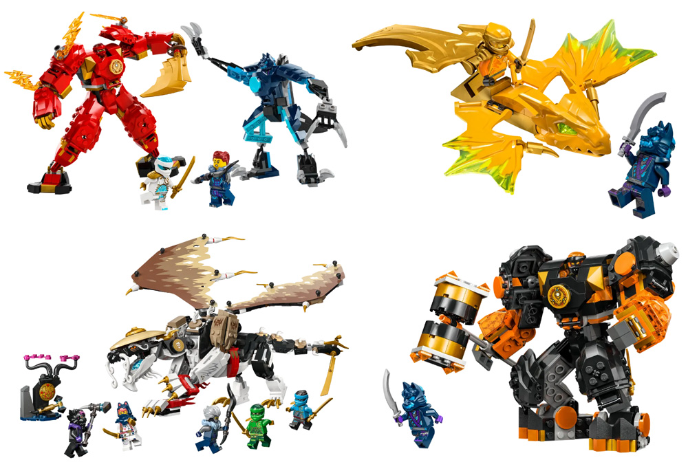 New Ninjago LEGO Sets Coming January & March 2024 iDisplayit